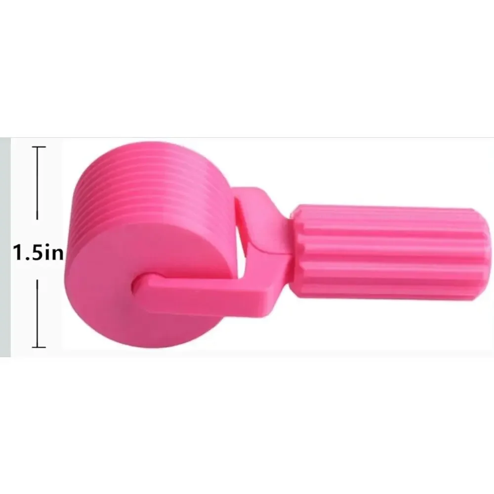 Diamond Art Roller for Rhinestone Embroidery, Easy-Grip Hand Roller Pink+Rainbow - Picture 6 of 8